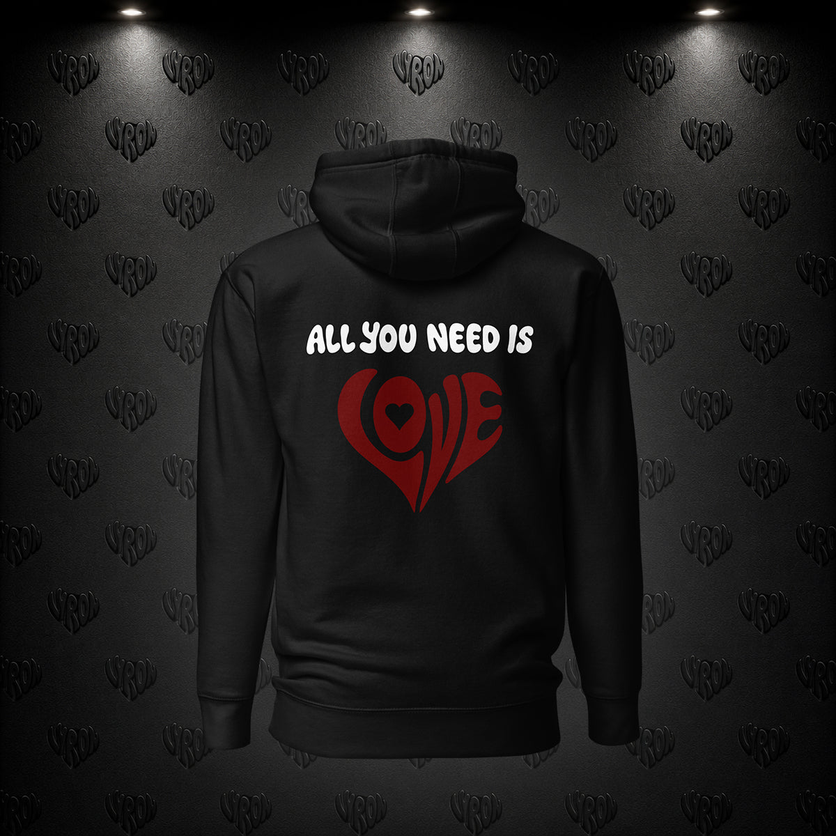 Hoodie Love Edition Black